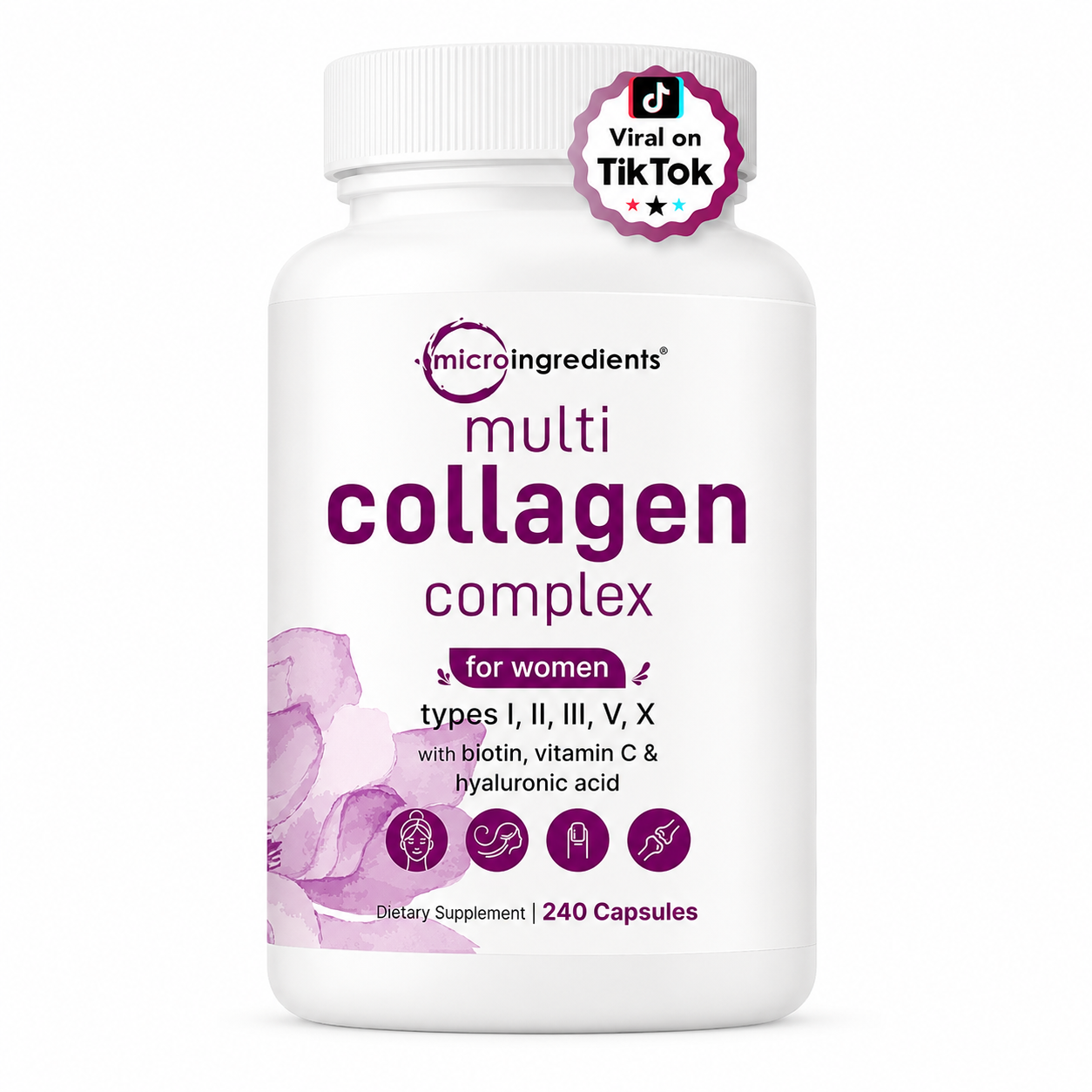 Multicolágeno Complex para Mujer 240 Cápsulas