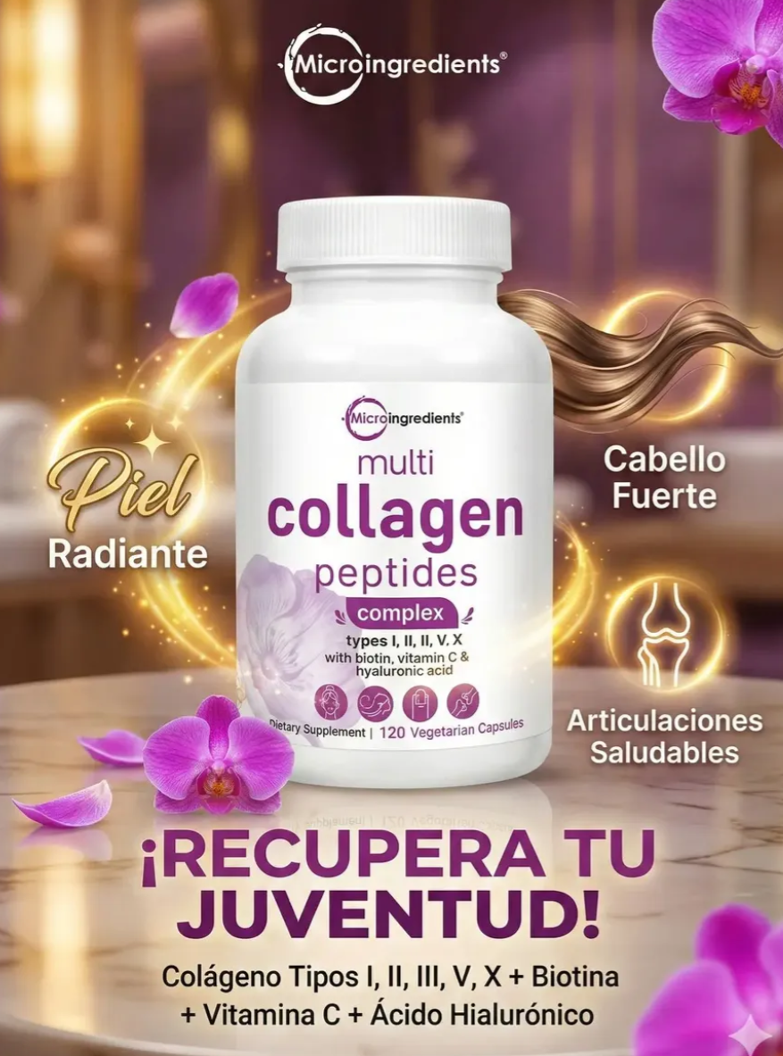 Multicolágeno Complex para Mujer 240 Cápsulas