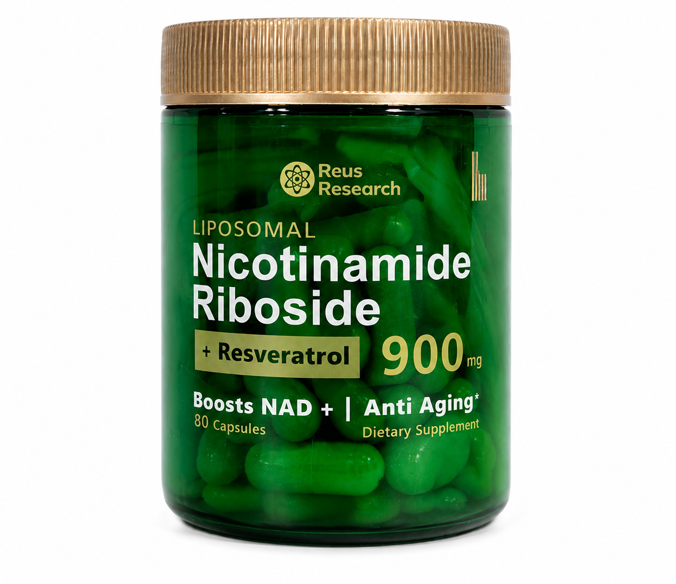 Nad Resveratrol Reus Research 900mg 80c