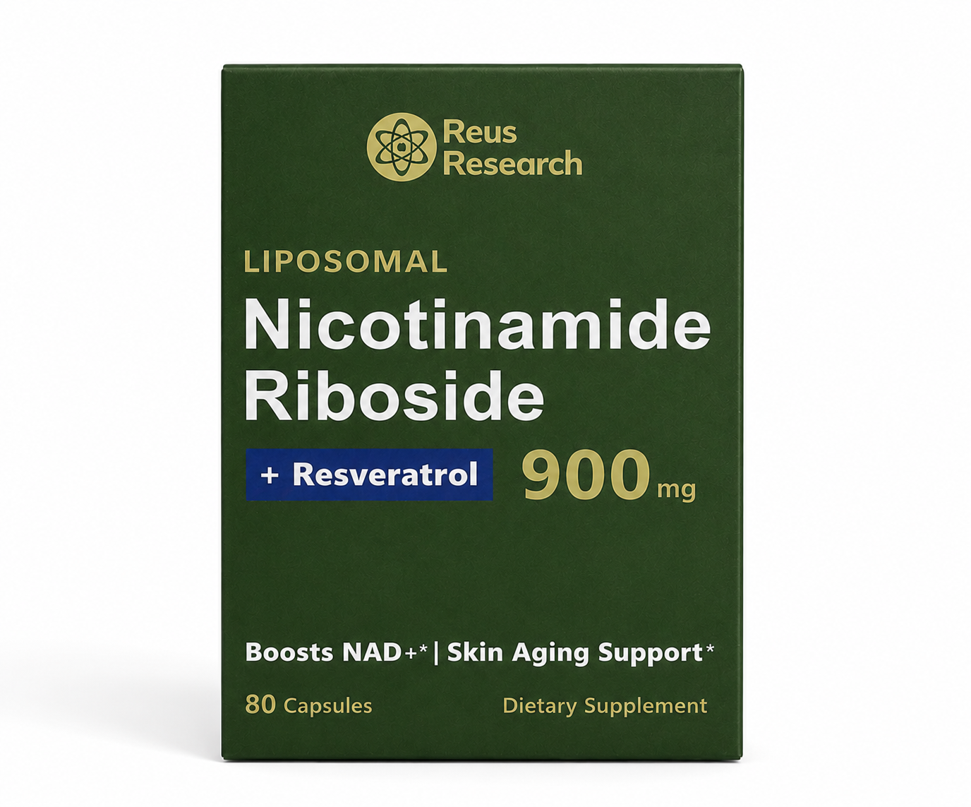 Nad Resveratrol Reus Research 900mg 80c